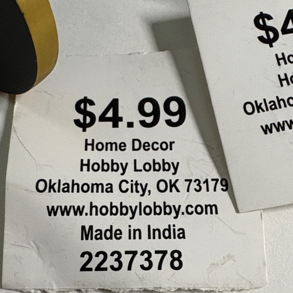 Gold and Black knobs 4 knobs total - Picture 2 of 7